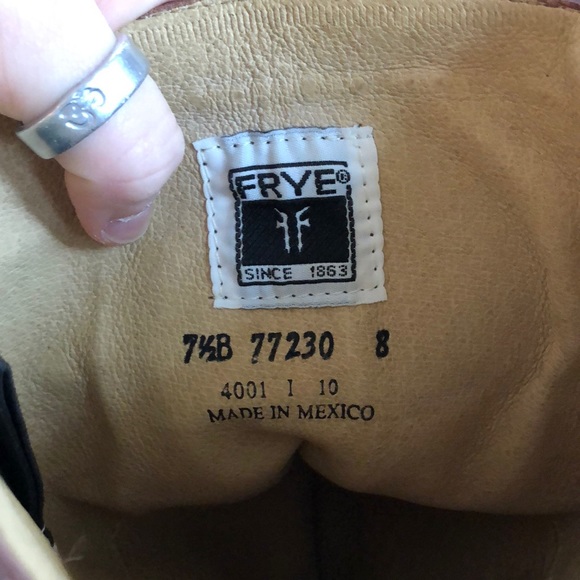 Frye Jane Motorcycle Riding Boots - Picture 4 of 5